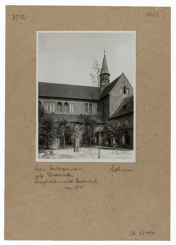 Vorschaubild Lehnin: Ehem. Zisterzienserkirche, Langhaus und südliches Querschiff von SW